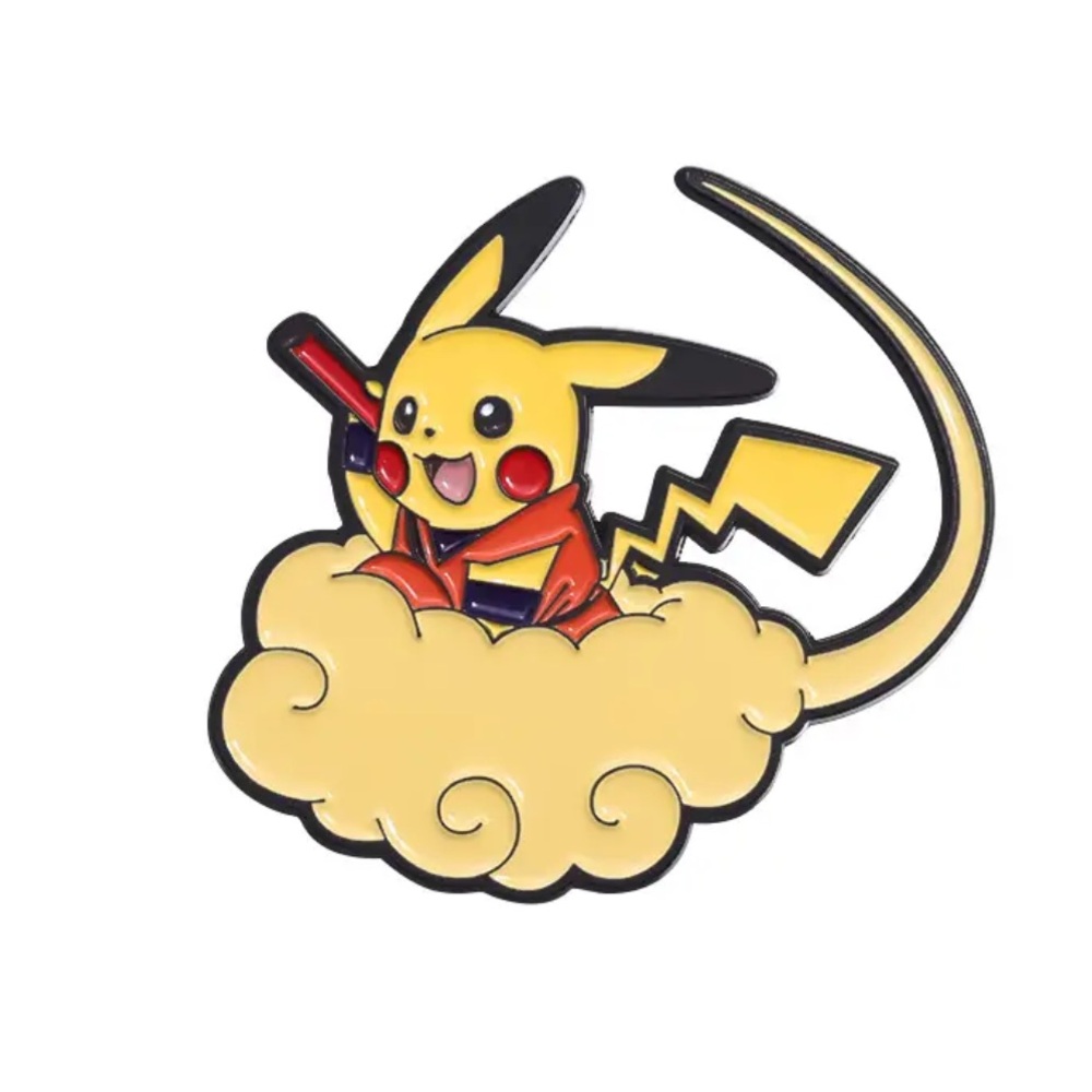 Pokémon Pikachu Flying Nimbus Pin